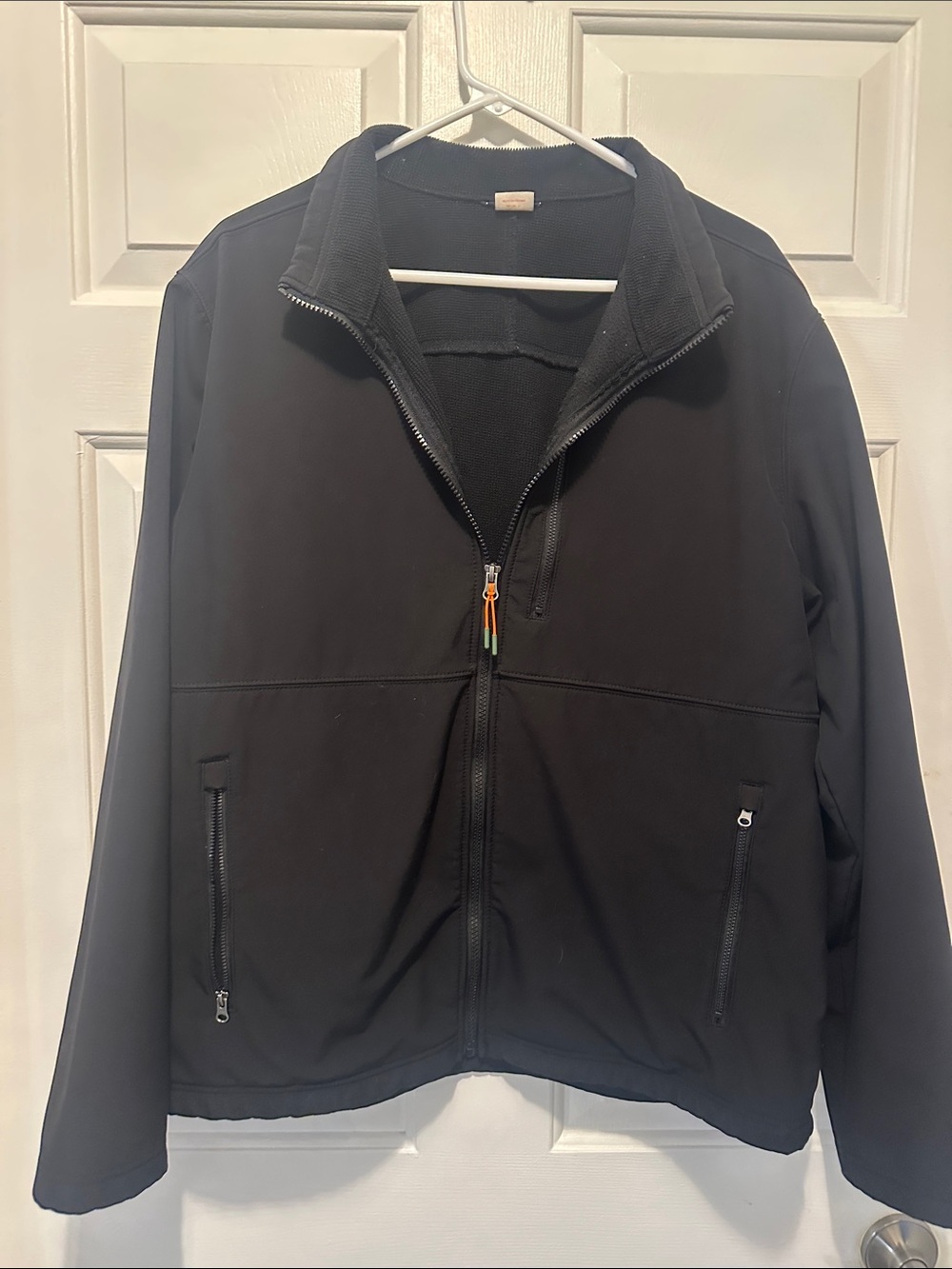 Ozark Trail Men’s Black Lightweight Zip Jacket
